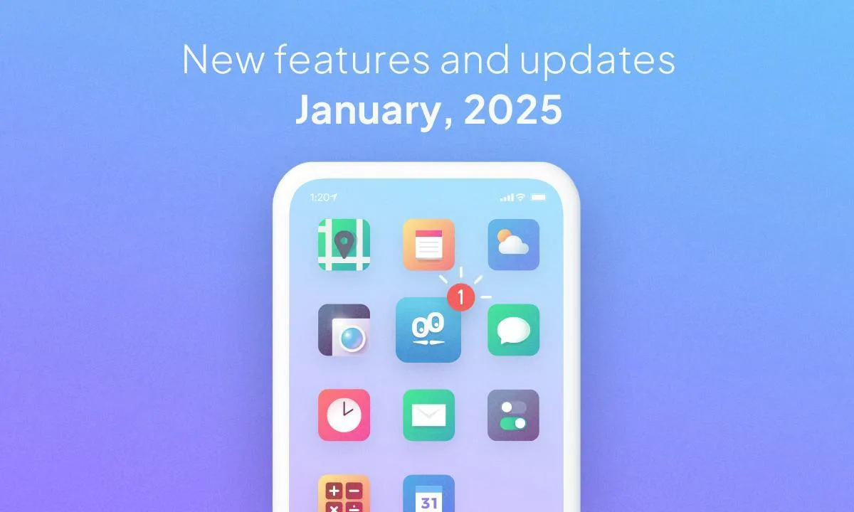 What's new at GoodBarber? January 2025