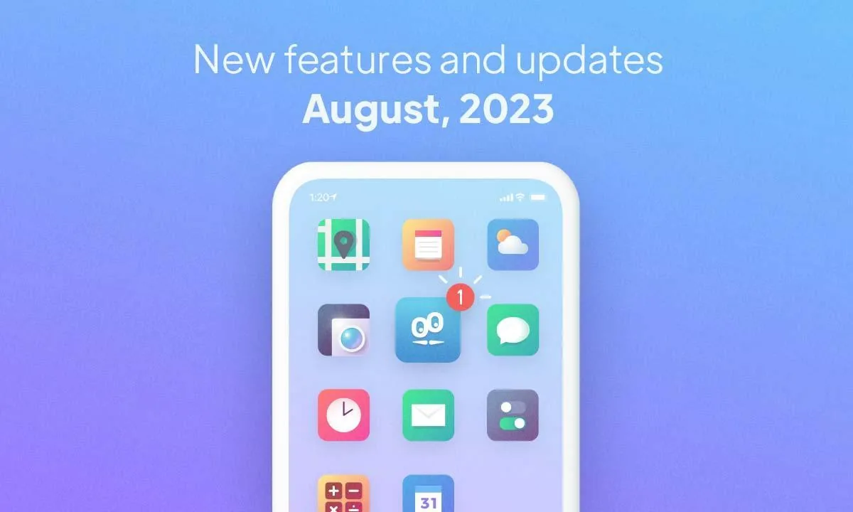 What's new at GoodBarber? August 2023