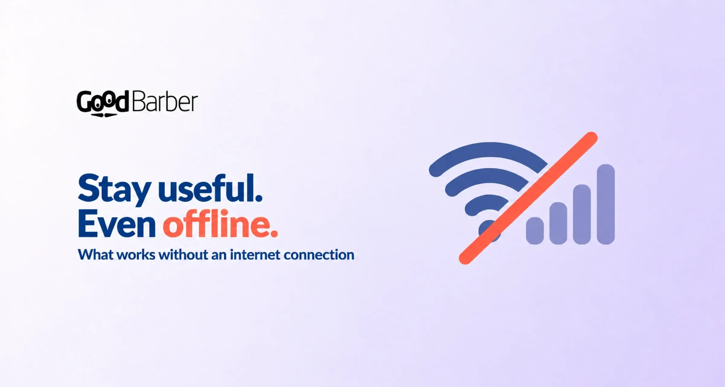 Can mobile apps work offline? A practical guide | GoodBarber