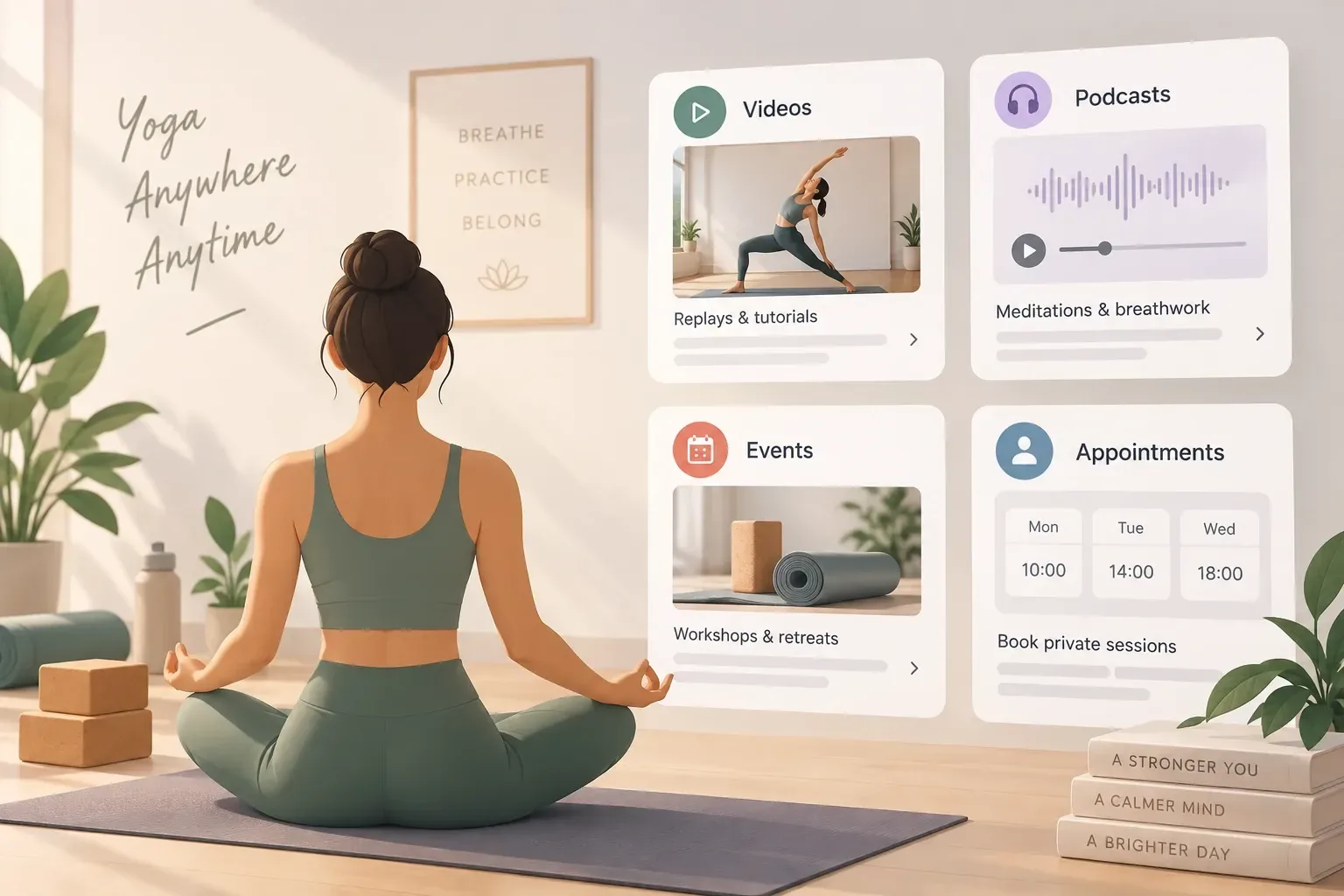 How to create a yoga app for your students without coding